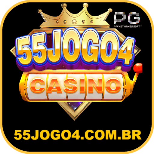 Imagem promocional da 55JOGO4 mostrando a plataforma e suas vantagens